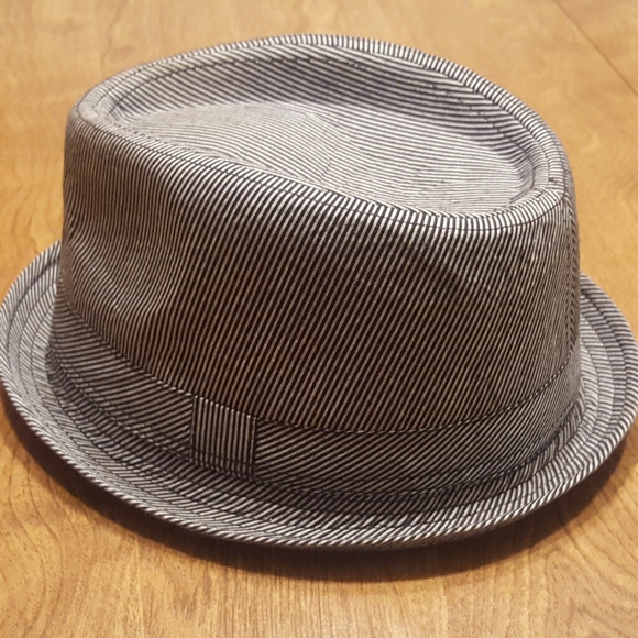 SOMETHING SPECIAL L.A. S/M BLACK GRAY FEDORA - Picture 3 of 6